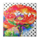 Search for floral tiles Poppy