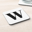 Search for monogrammed cork coasters Letter