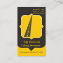 Search for driving instructor business cards Road