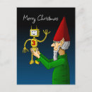 Search for robot christmas cards Santa claus