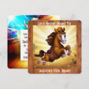 Search for cute horse invitations First rodeo