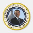 Recherche de barack obama magnete Portrait