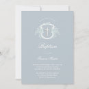 Recherche de bleu baptême invitations Bébé