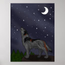 Search for wolf howling posters Night