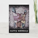 Search for heavy metal birthday cards Horns