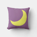 Recherche de lune jaune coussins Uni