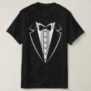 Recherche de smoking tshirts Noir et blanc