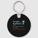 Search for funny trophy keychains Husband