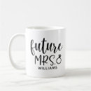 Recherche de futur marié tasses Bride