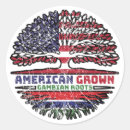 Recherche de gambie autocollants Drapeau de la gambie