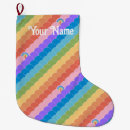 Search for pink christmas stockings Rainbow
