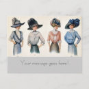 Recherche de vintage fashion postcards Paris