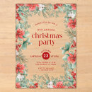 Search for flowers christmas invitations Festive