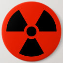 Recherche de symbole nucléaire badges Radiation