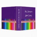 Search for kids art binders Chalkboard