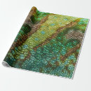 Search for chameleon wrapping paper Green