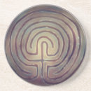 Recherche de labyrinthe dessous de verres Symbole