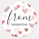 Search for children valentine stickers Cute