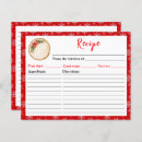 Search for christmas recipe cards Snowflakes