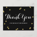 Search for glitter thank you cards Gold