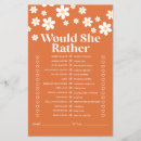 Search for bridal shower games flyers Floral