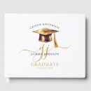 Search for graduation party guest books Minimalist