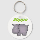 Search for hippopotamus keychains Cute