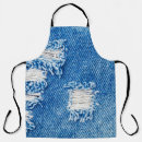 Search for blue aprons Denim