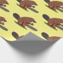 Search for beaver wrapping paper Woodland