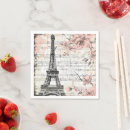 Search for vintage paris napkins Pink