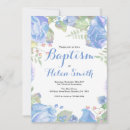 Search for spring christening invitations Blue
