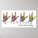 Search for love asl posters Deaf