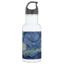 Search for vincent van gogh water bottles Starry night