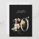 Search for orange watercolor table cards Greenery