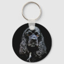 Recherche de cocker porteclés Noir