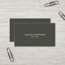 Search for dark basic business cards Minimal