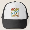 Search for nope hats Typography