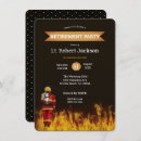 Search for fireman retirement invitations First responder