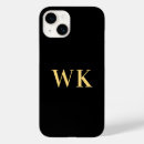 Search for classic simple trendy chic iphone cases Monogrammed