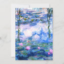 Search for monet invitations Monet water lilies