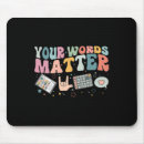 Search for speech mousepads Therapist