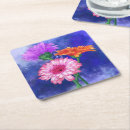 Recherche de gerbera dessous de verres Marguerite