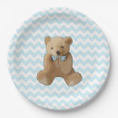 Recherche de anniversaire nounours assiettes Garçon