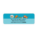 Search for cute dog return address labels Pet sitter