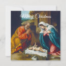 Search for scene christmas cards The holy family