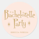 Search for bachelorette party stickers Typography