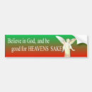 Search for believe bumper stickers Angel