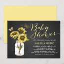 Recherche de chalkboard baby shower invitations Jarre de mason