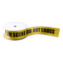 Recherche de crime rubans Jaune