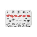 Search for lips bath mats Abstract